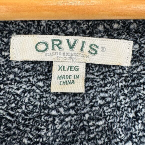 Orvis Sweater Pullover‎ Women XL Extra Large Gray V-Neck Warm Super Soft Casual - Picture 3 of 7